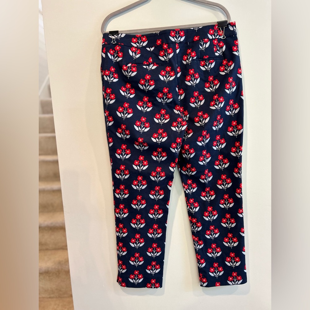 Boden floral navy casual pants - Picture 5 of 13